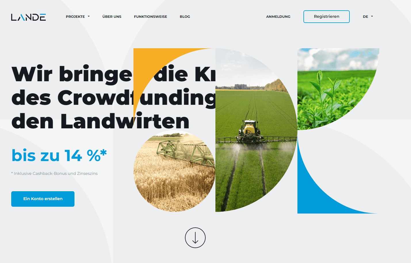 Lande Cashback Bonus im April 2026