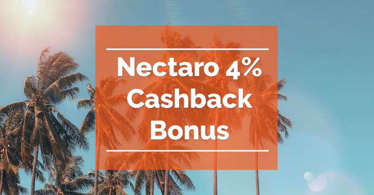 Nectaro Cashback Bonus bis zu 4% extra im August 2025