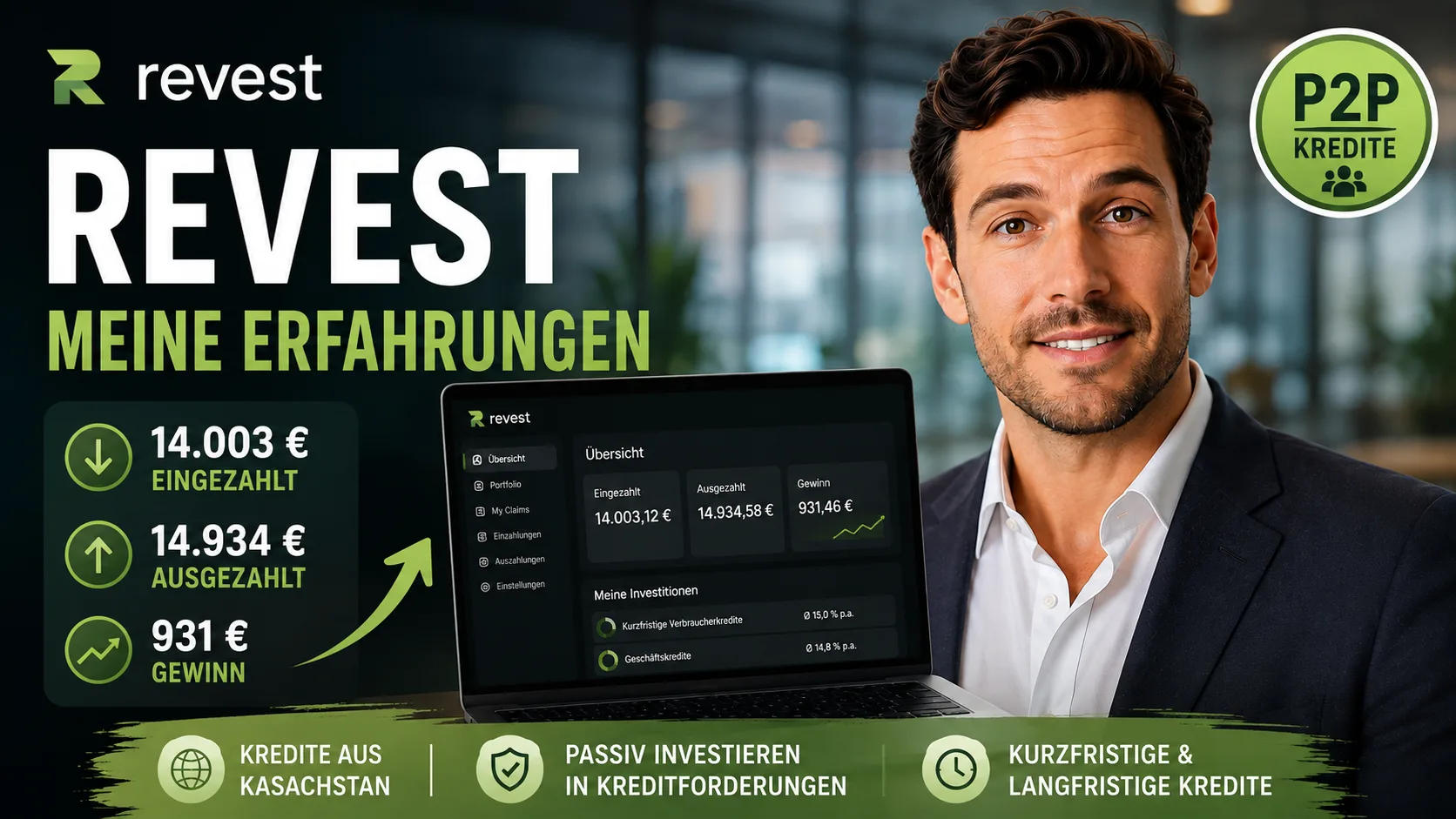 Revest Erfahrungen 2026 mit P2P Krediten und persönlichem Erfahrungsbericht